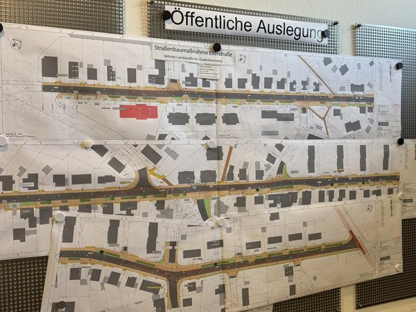 Ausbaupläne Ellerstraße