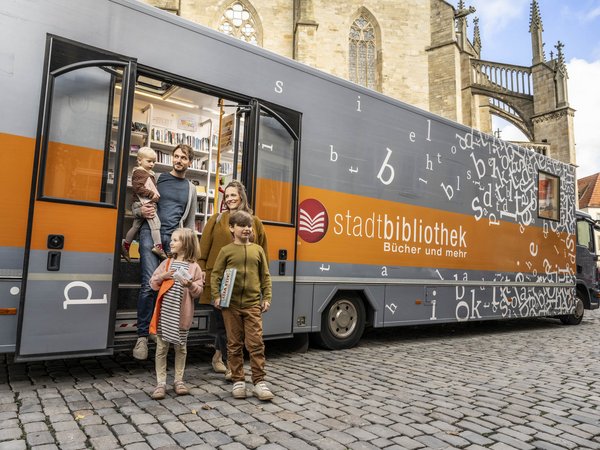 Bücherbus der Stadtbibliothek